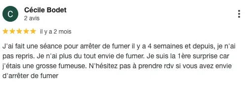 Témoignage arrêt tabac hypnose Rodolphe Leroy